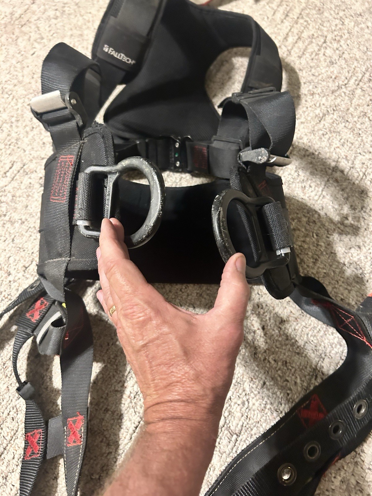 Falltech FT Iron Worker Body Safety Harness 2x-3x- Preowned