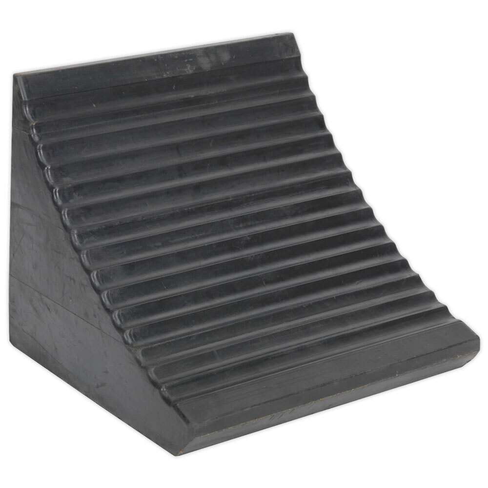 Sealey WC12 Heavy-Duty Rubber Wheel Chock 13.5kg - Single