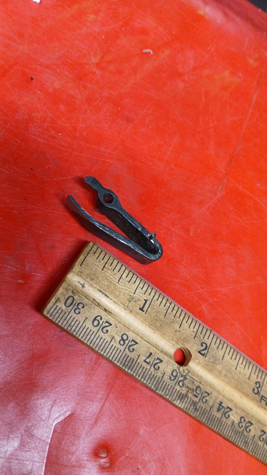 antique factory us springfield 1836 pistol  frizzen spring.