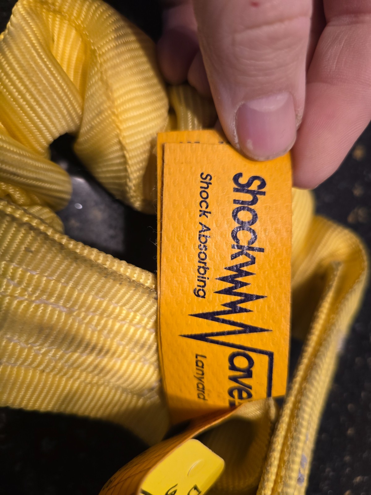 3M DBI SALA Shockwave 2 Shock Absorbing Lanyard Fall Protection 6'
