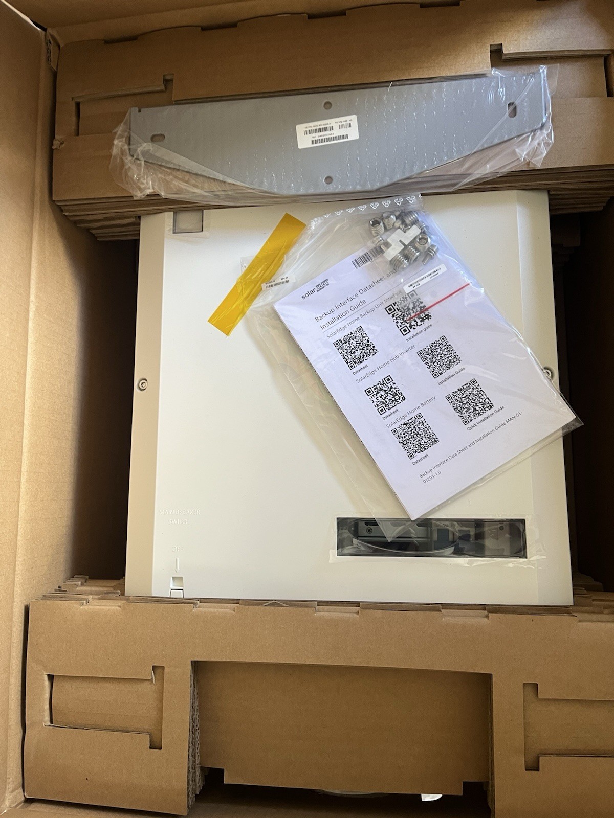SolarEdge Backup Interface North America  BI-EUSGN-03