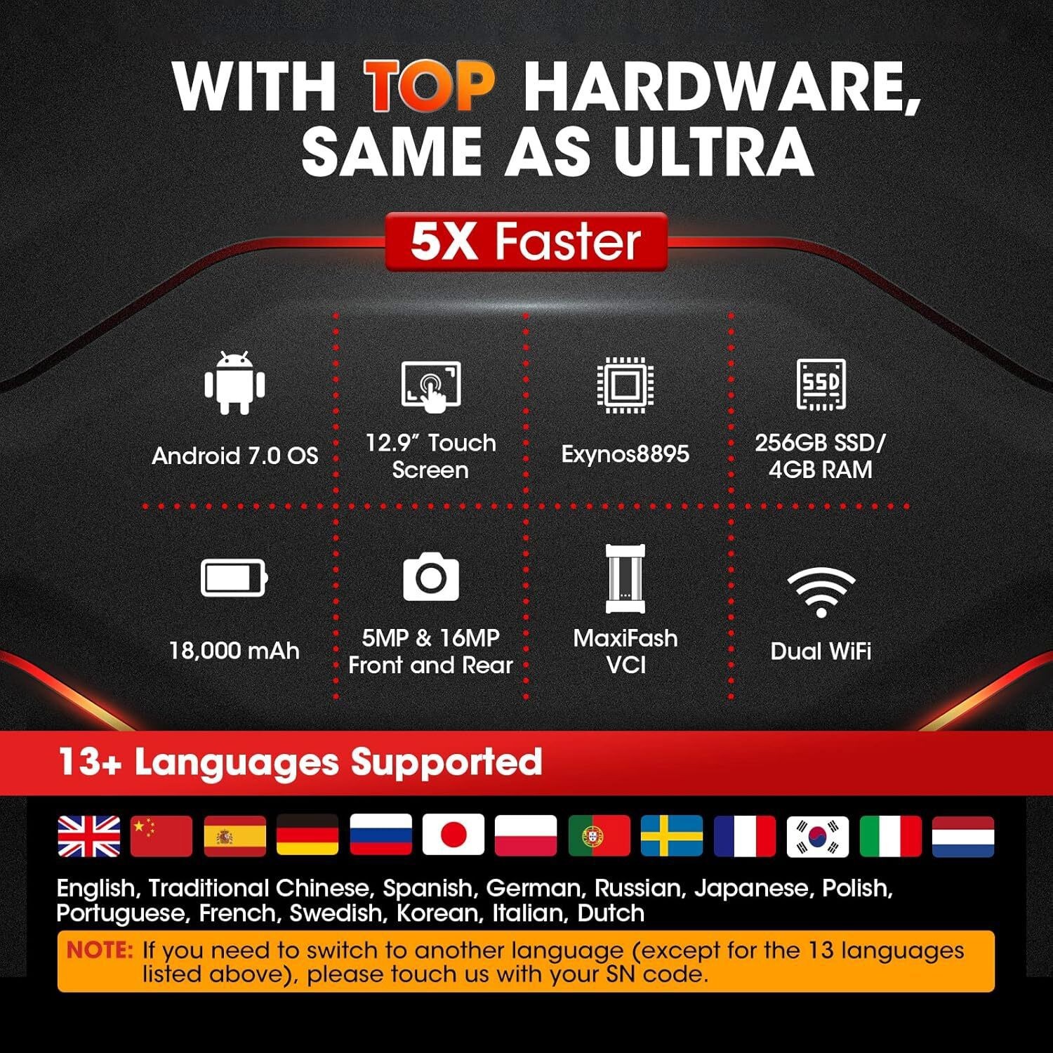 2026 Autel Ultra Lite – VCI Interface, ECU Programming & Full System Diagnosis