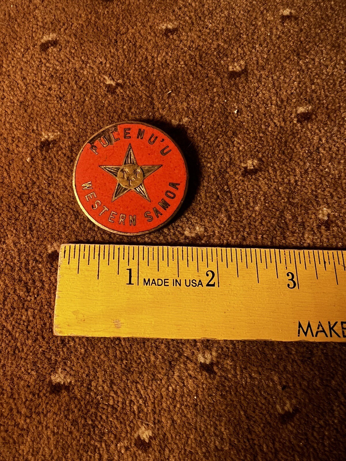 Pulenu’u Western Somoa  Mayor Badge