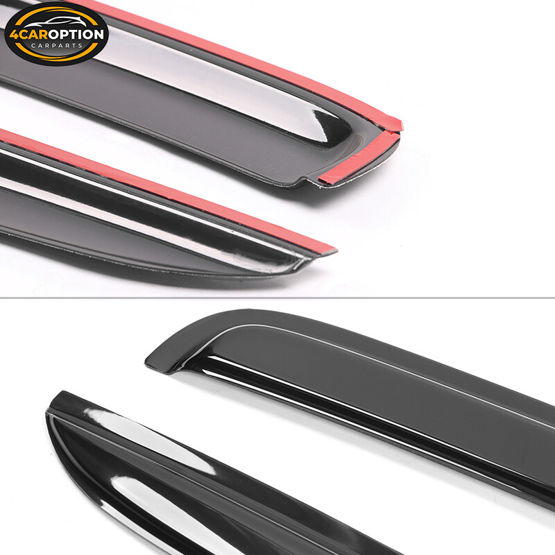 Fits 97-04 Dodge Dakota Regular Cab Window Visors Rain Sun Guard Vent 2Pc Set