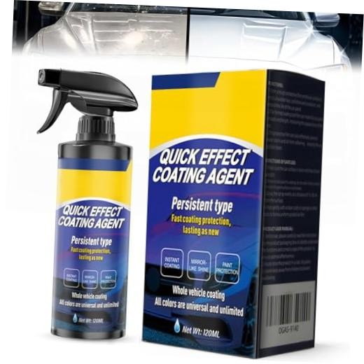 Quick Effect Coating Agent for Car - Hydrophobic Ceramic Coating Spray 120ml