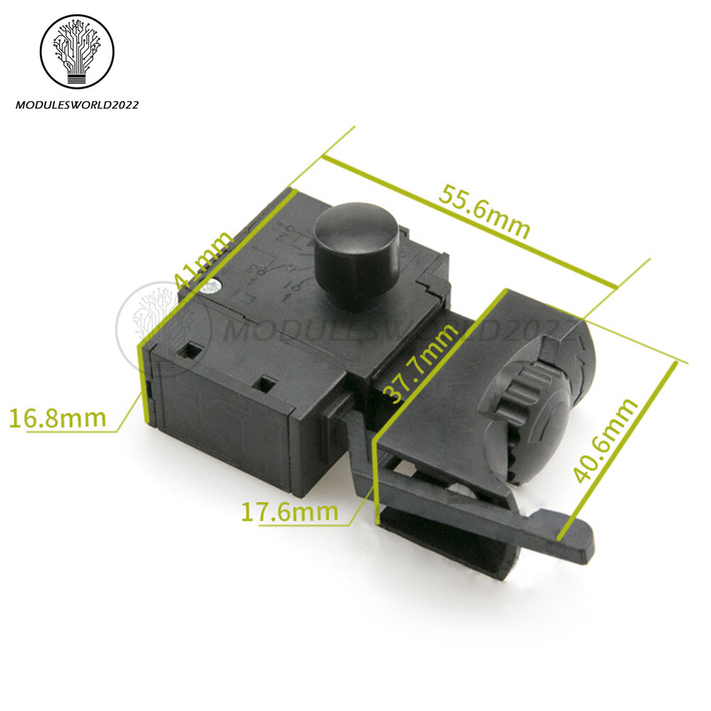FA2-6/1BEK Speed Control Switch for Electric Hand Drill 6A 220V Forward &Reverse