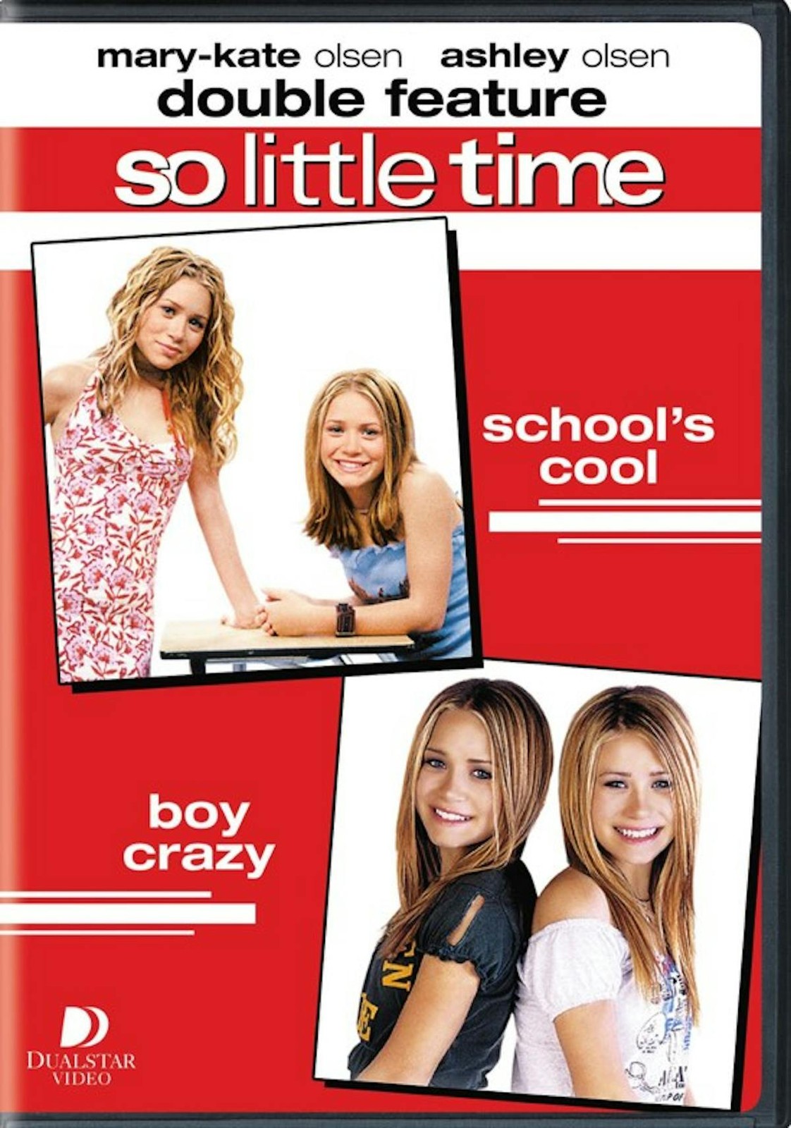 Mary-Kate and Ashley So Little Time - School's Cool / Boy Crazy DVD NEW