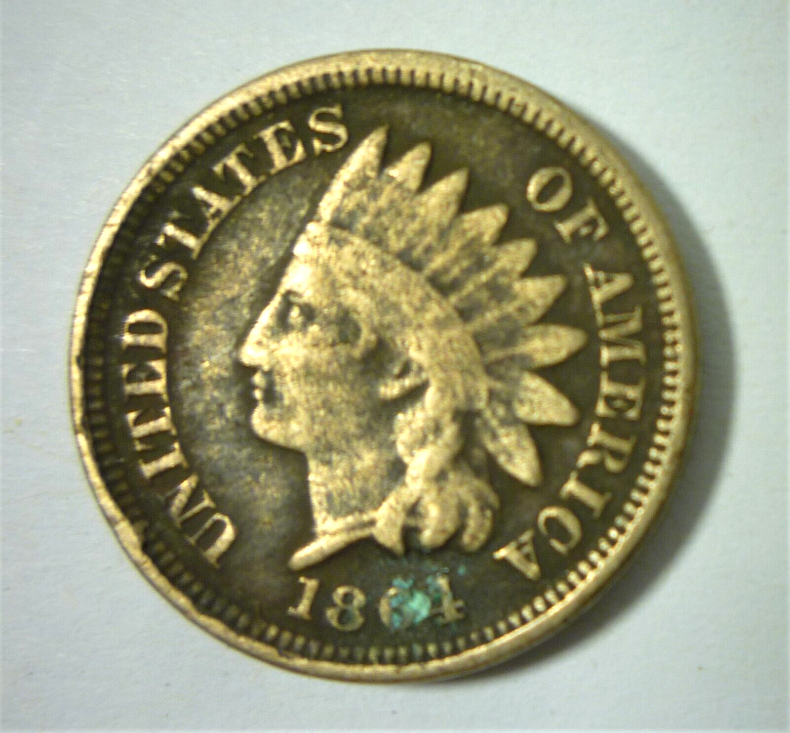 1864 Indian Head Cent CN