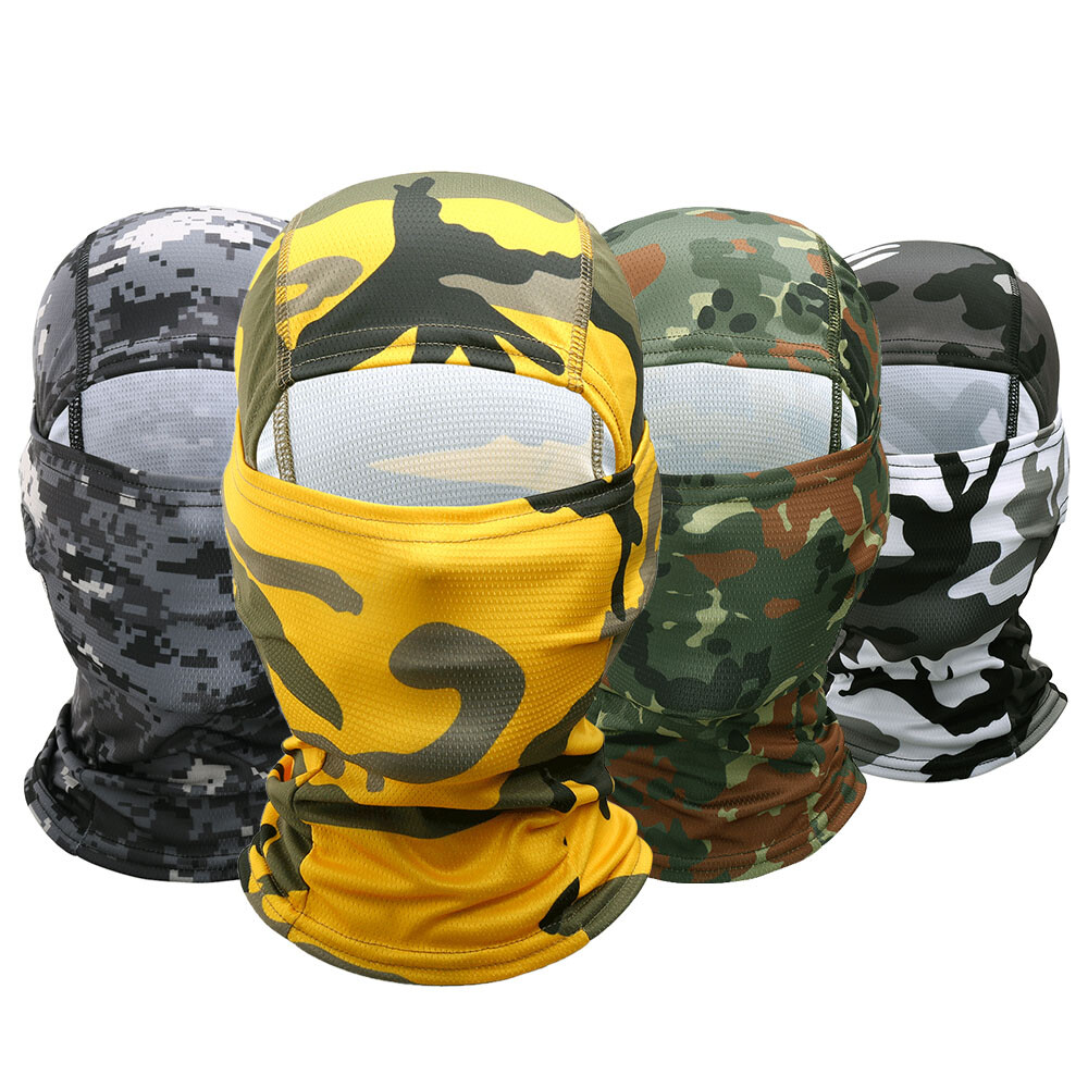 Tactical Camo Balaclava Ski Mask UV Protection Outdoor Sports Airsoft Face Mask