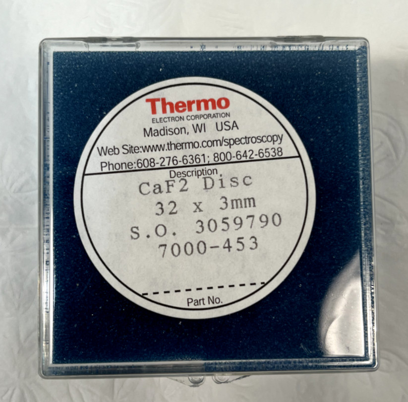Thermo - CaF2 Disc, 32x3mm, (7000-453)