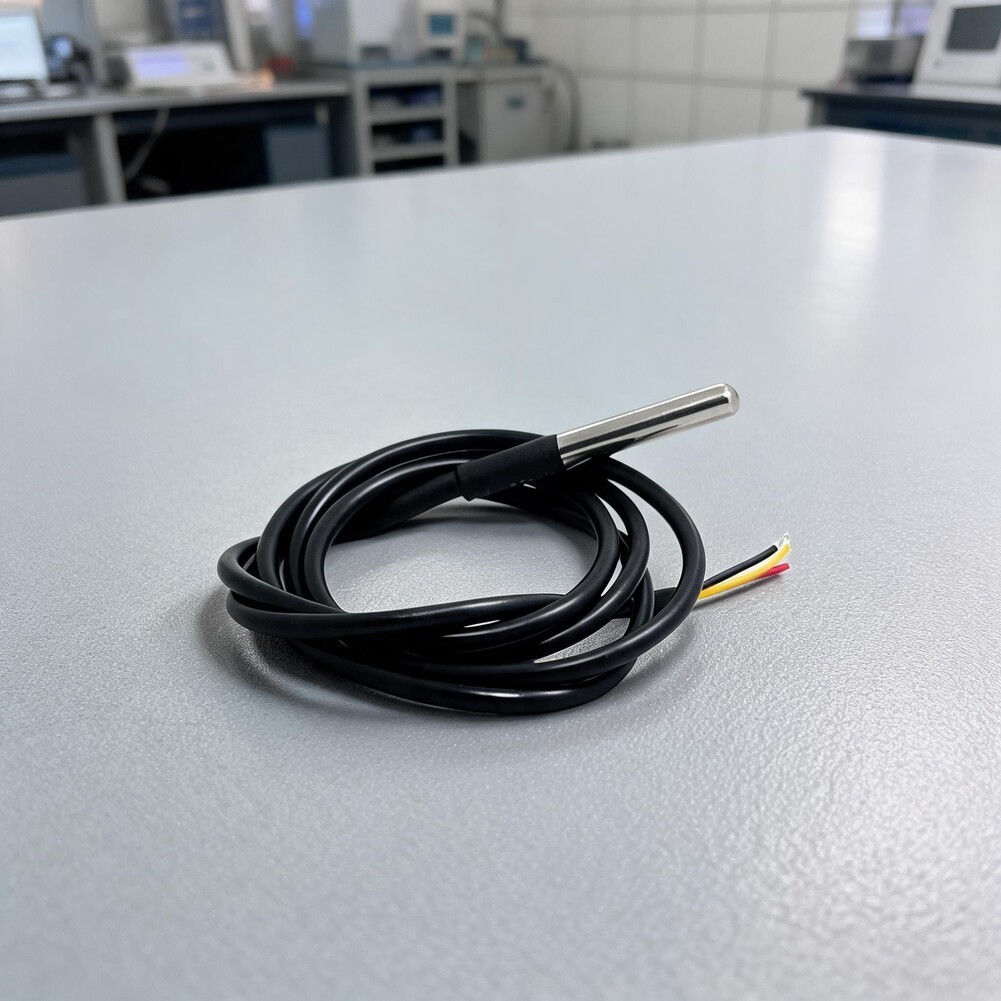 Waterproof Temp Sensor Cable 1 Meter to 5 Meters Adjustable Resolution