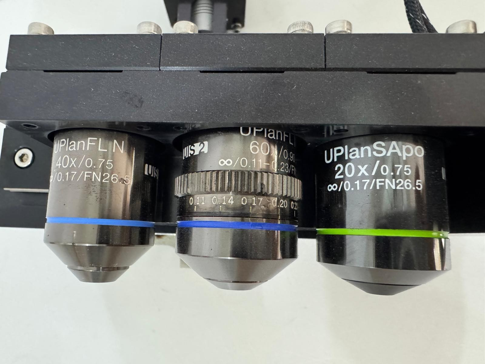 Amnis ImageStream X Motorized Objective Turret Assembly with Olympus UPlanFL N 4