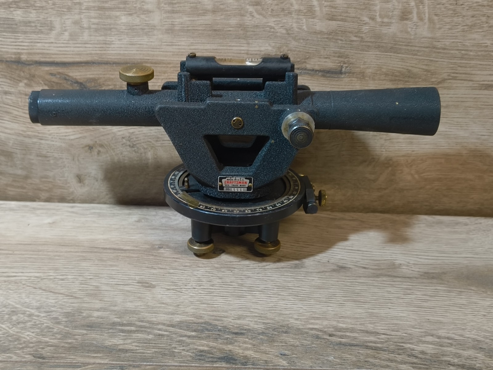 Vintage Tool- Craftsman Model 3C - 8966 Survey Transit Level