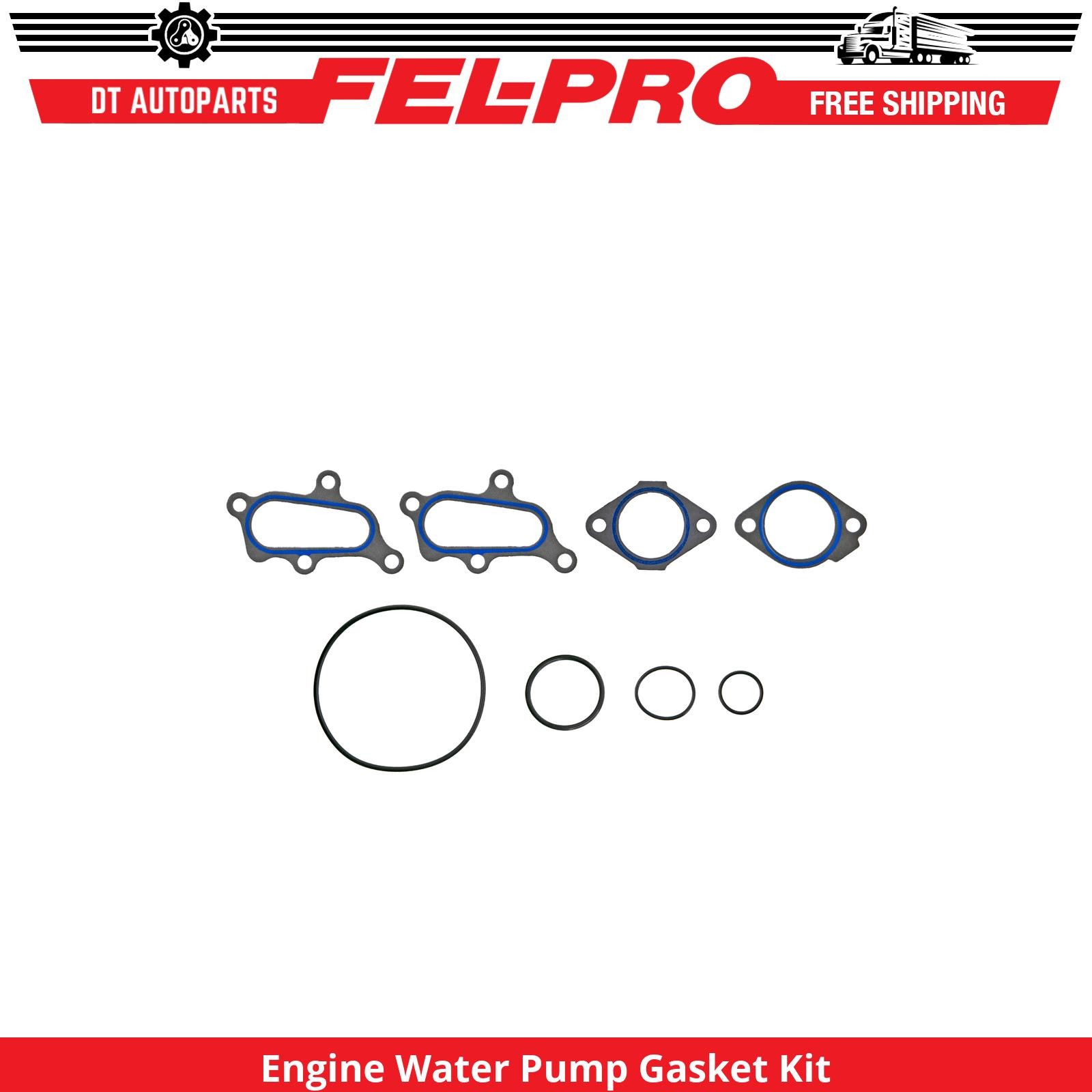 For 2007 GMC Sierra 3500 Classic 6.6L V8 Engine Water Pump Gasket Kit Fel-Pro