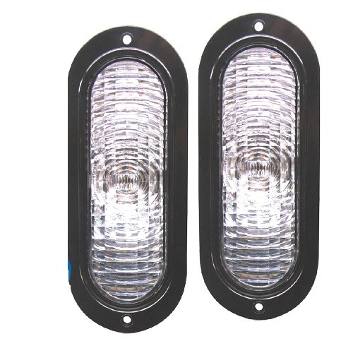 T62-W0VA-1 Oval Tail Reverse Lamp Flush Vertical Mount - 1EA