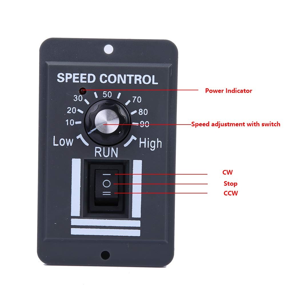 DC12V-60V/20A Motor Speed Controller, DC Motor Speed Controller, Forward/Reve