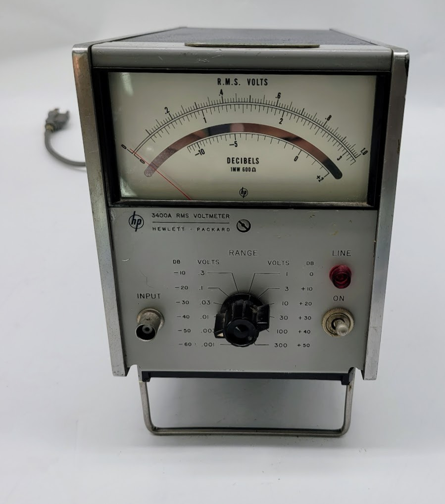 Hewlett-Packard 3400A RMS Voltmeter
