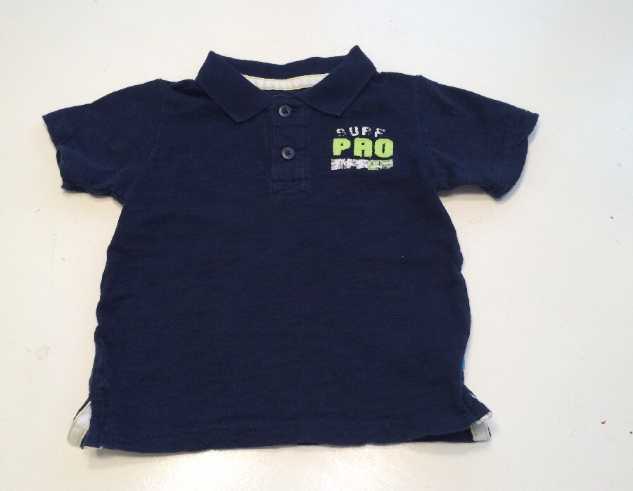 Childrens Place Navy Polo Size 12 Mo
