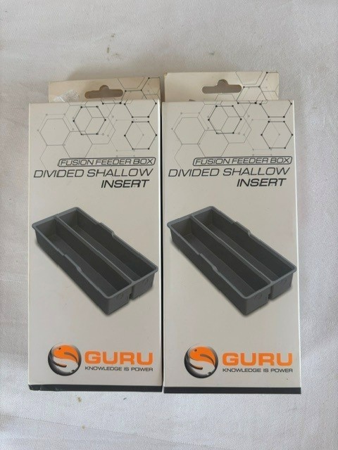 2 x Guru Divided Shallow Inserts