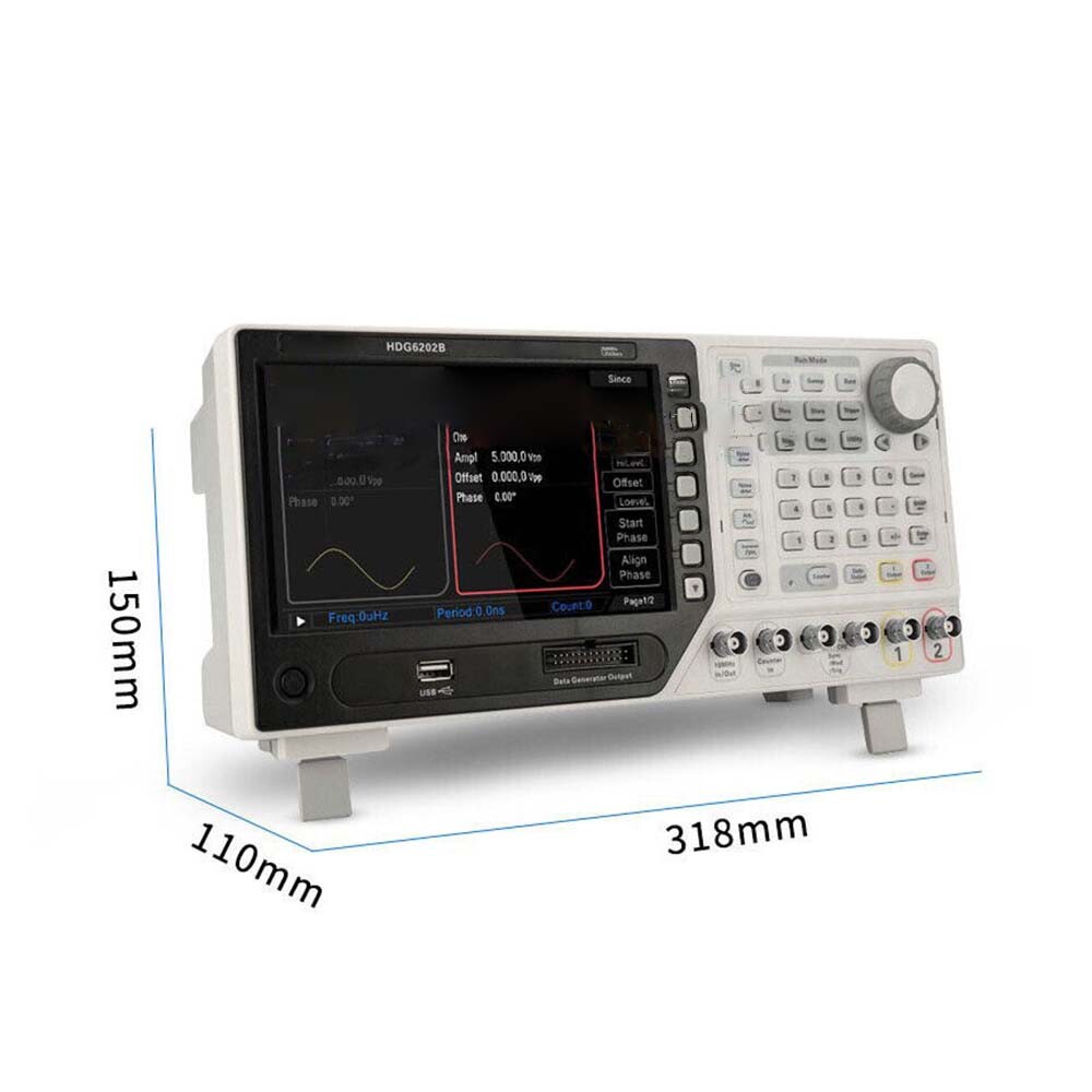 16 Digital Channel Output Arbitrary Waveform Signal Generator For HDG6202B