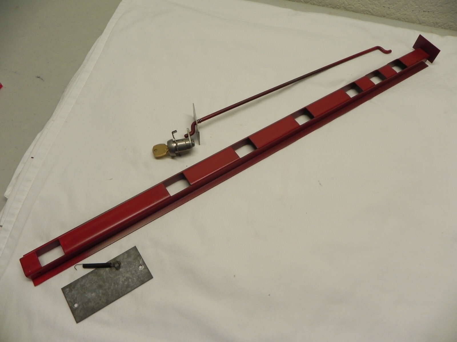 Snap-On KR557 Roll Cab Locking Bar Mechanism w/Lock & 1 Key