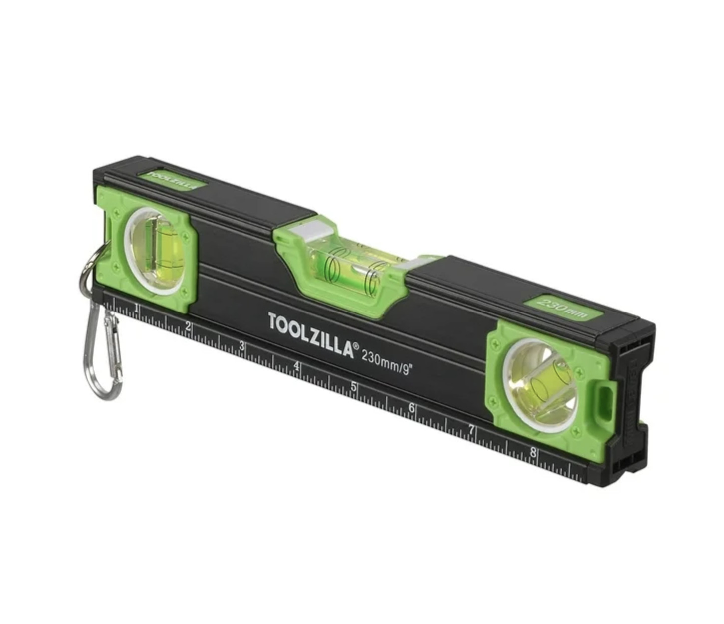 TOOLZILLA Torpedo Level Magnetic Box - Professional Degree Measuring 9-inch