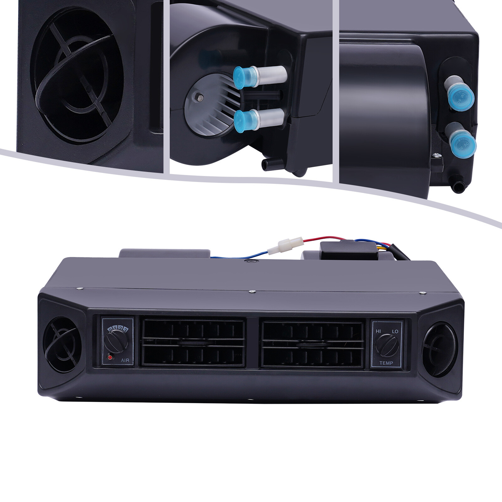 12V Universal Under Dash A/C Evaporator Kit with 3 Speed Air Flow