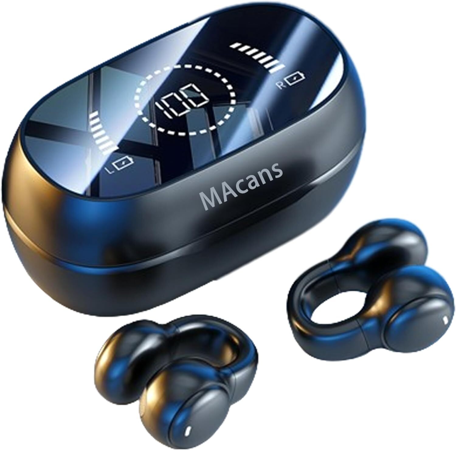 M47 Wireless Earbuds Ear Clips Bluetooth Sport Buds With Charging Case
