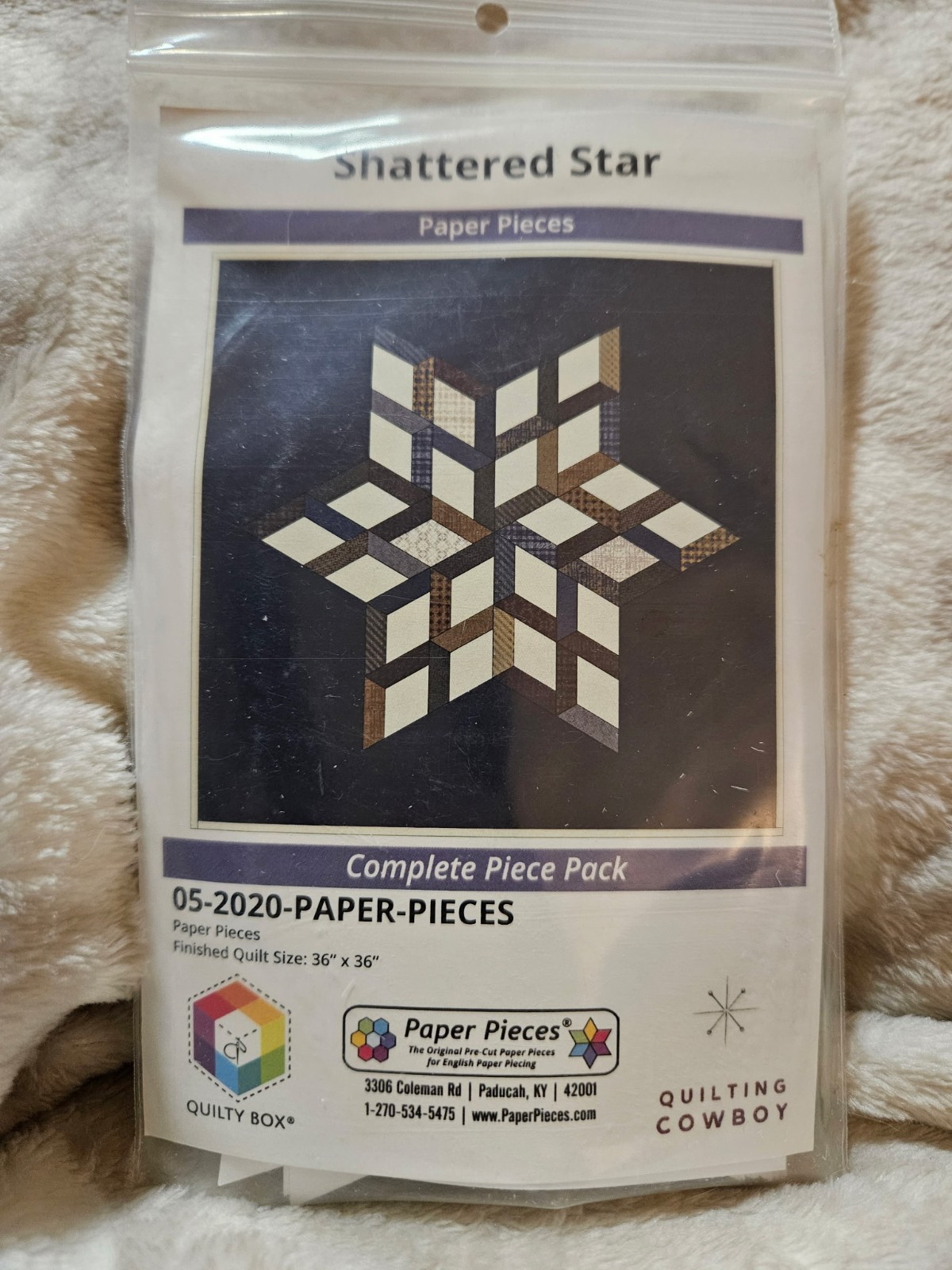 Shattered Star Quilt Pattern By Paper Pieces