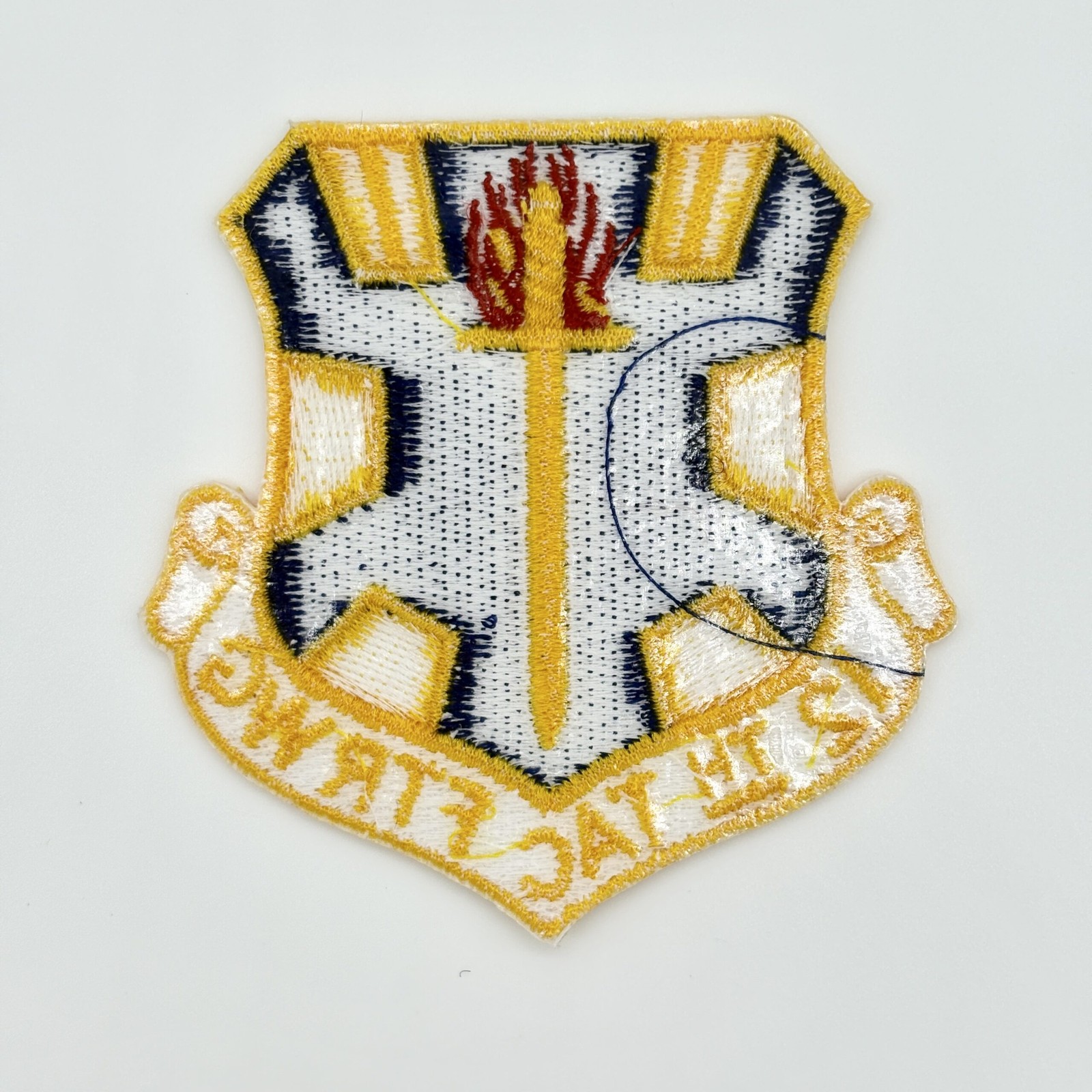 12th Tactical Fighter Wing (12 TFW), 3in, Iron-on/Sew On, Patch