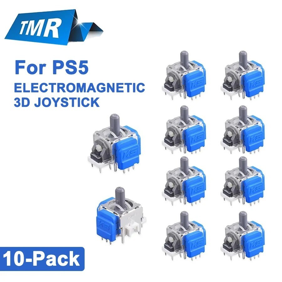 TMR Electromagnetic Joystick for PS5 Controller No Drift 3D Analog Stick Sensor