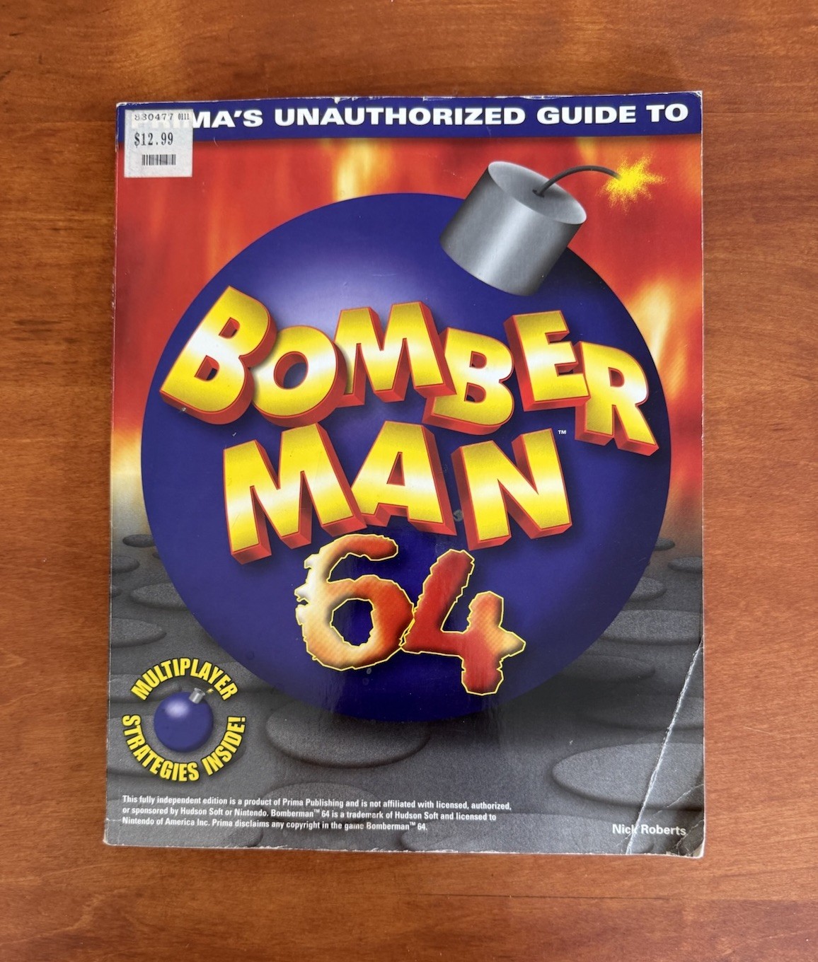 Prima Games Strategy Guide Bomberman 64 Multiplayer Strategies - Good Condition