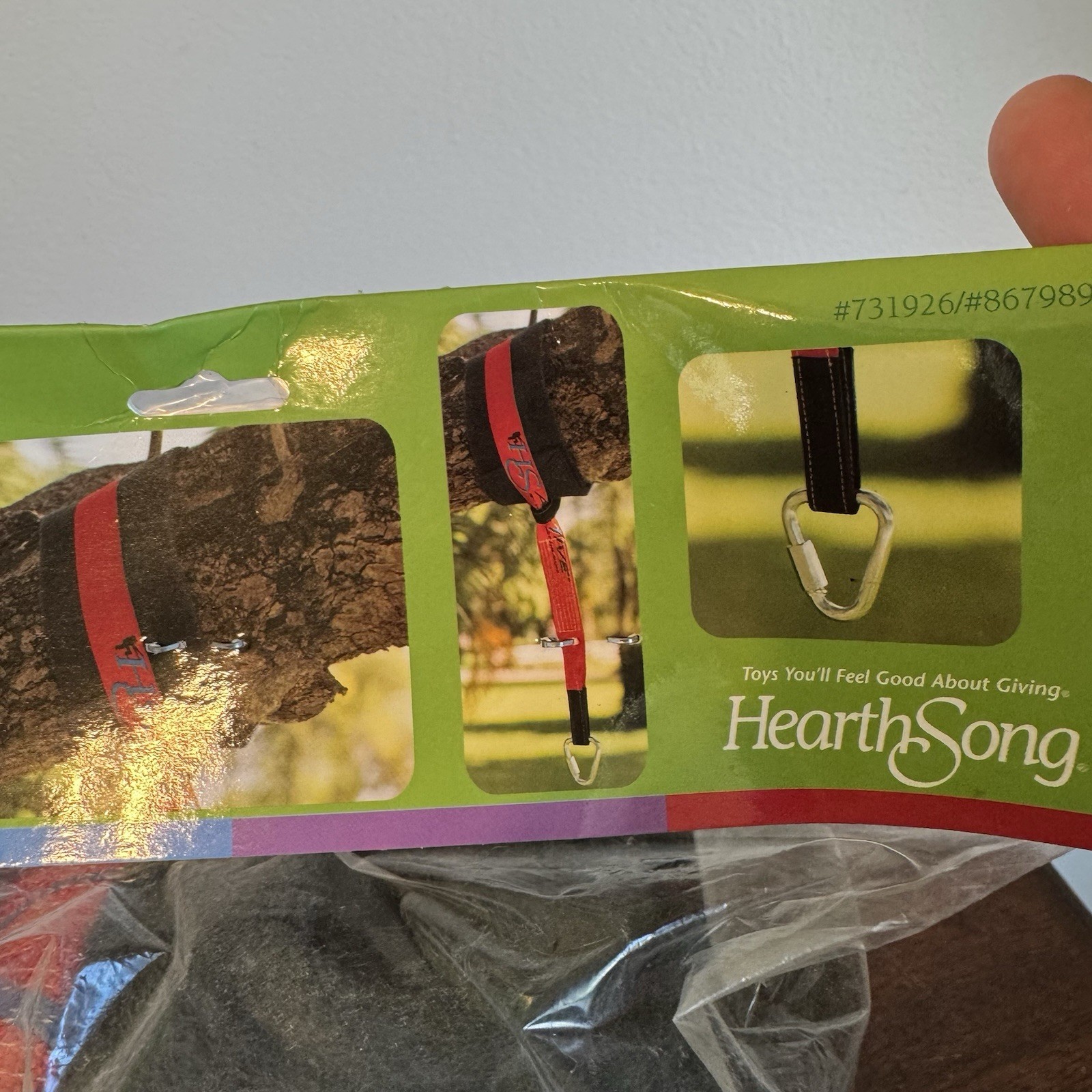 HearthSong Mega Tree Hanger Indoor-Outdoor use Swings & HugglePods