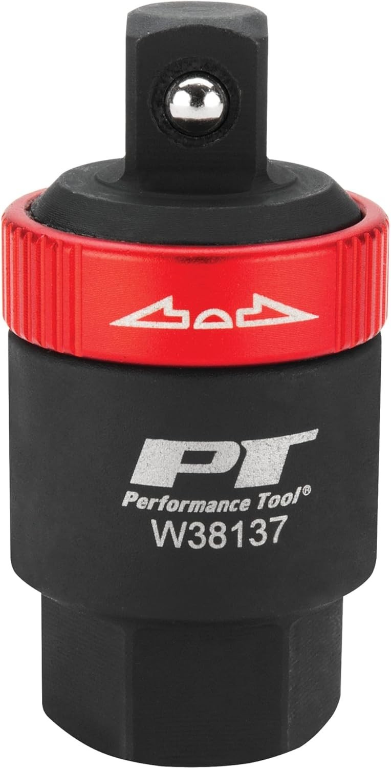 W38137 3/8-Inch Drive Ratcheting Adapter,Black
