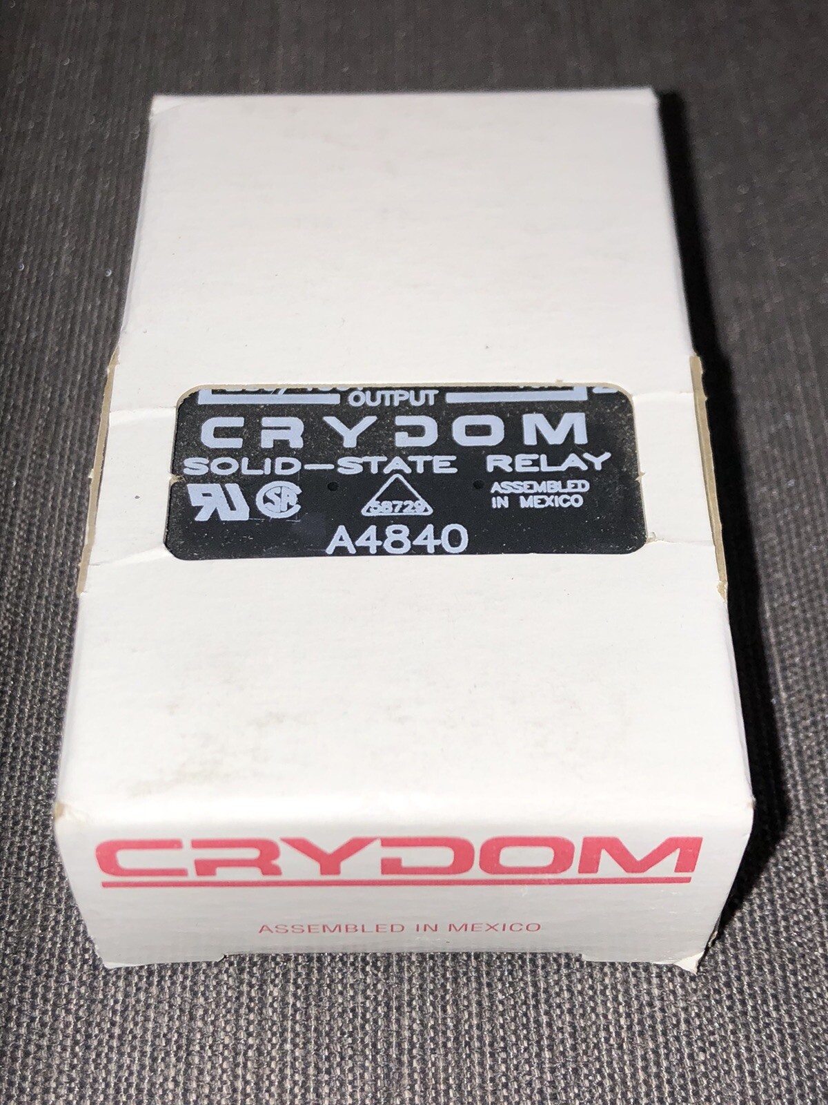 Crydom A4840 Solid State Relay SPST-NO 40A Load 280/480VAC Control 90-280VAC