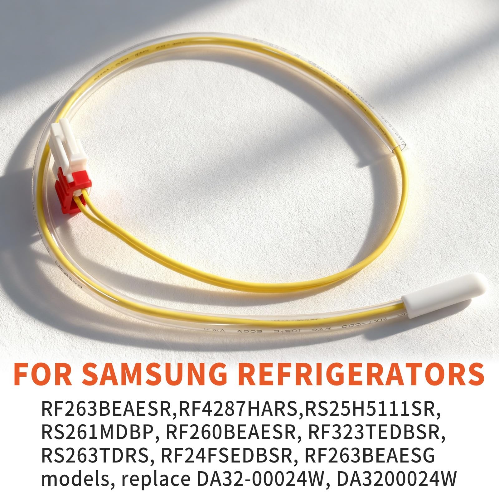 DA32-00024W Refrigerator Thermistor Temperature Sensor Replacement for​​ Sams...