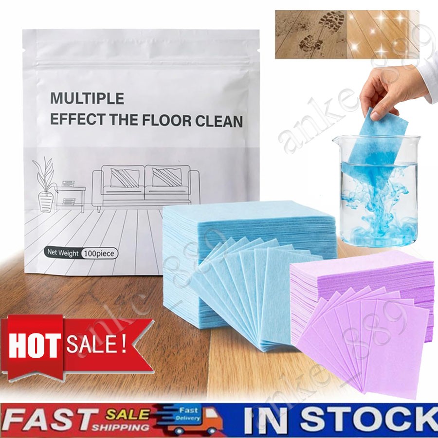 Multiple Effect The Floor Clean,100/200PCS Floor Cleaning Tablets Multi-Surface