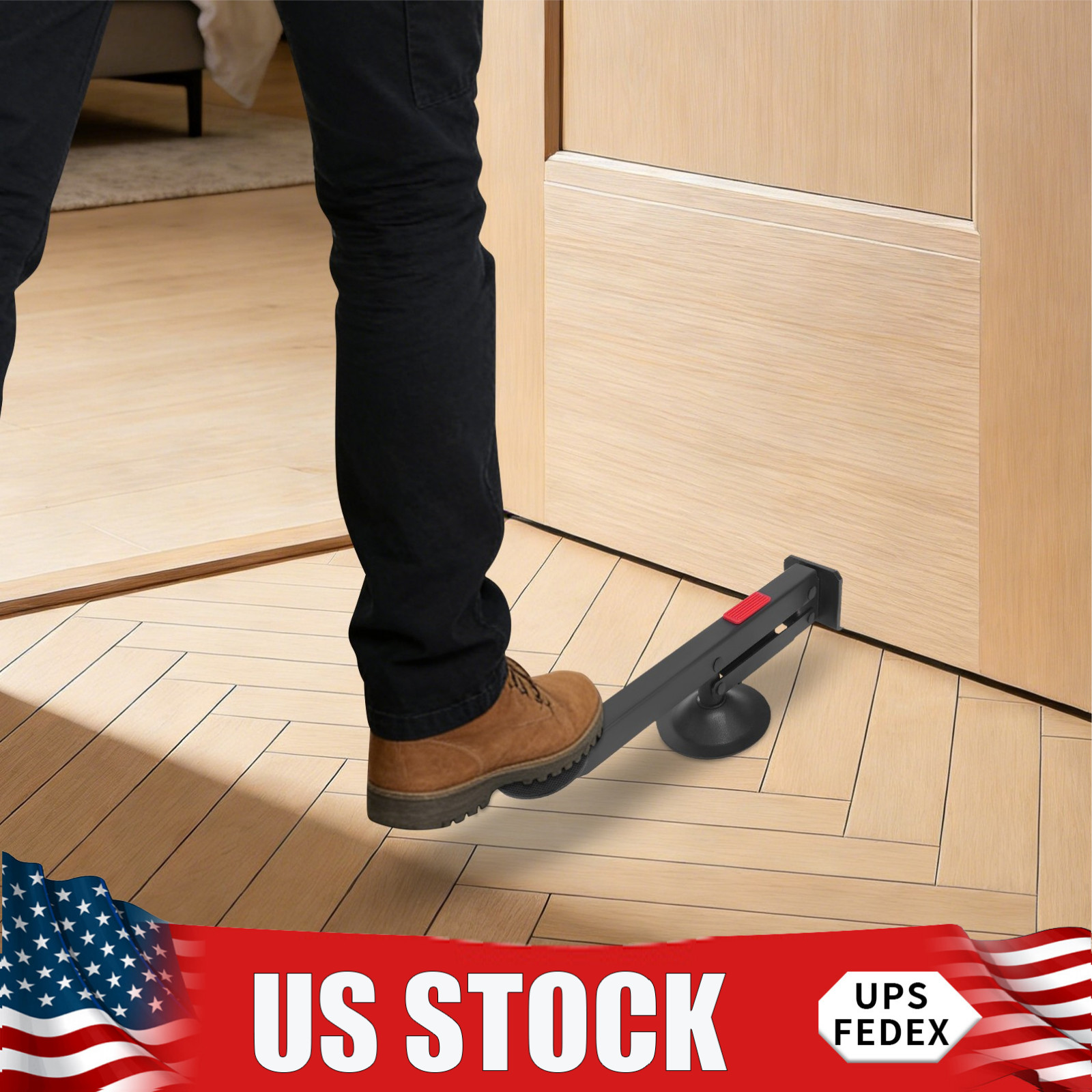 Carbon Steel Door Lifter Foot-operated Door Lifter Floor Mount Door Lifter Tool