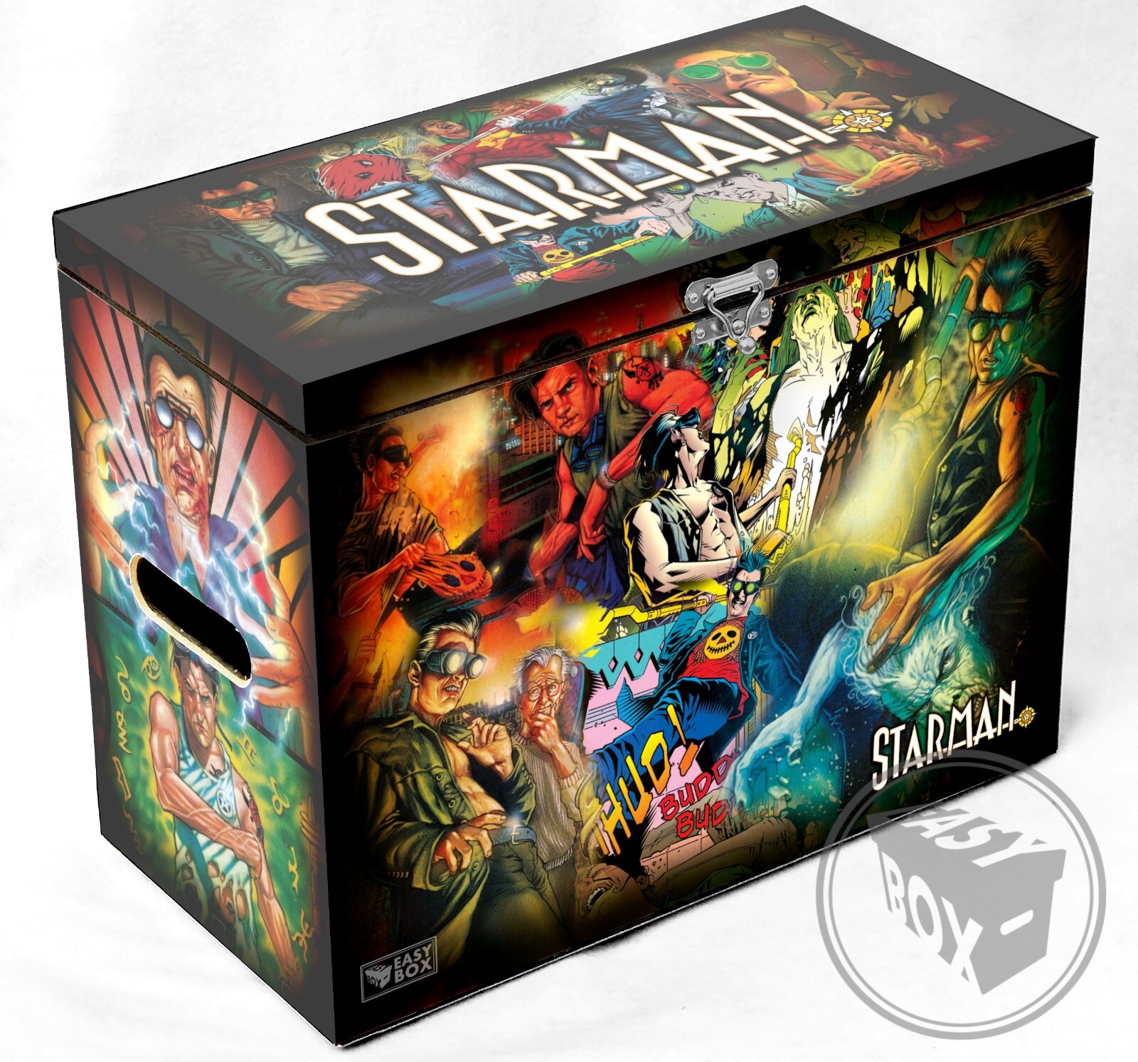 Starman 90s - Large Comic Book Hard Storage Box Chest MDF