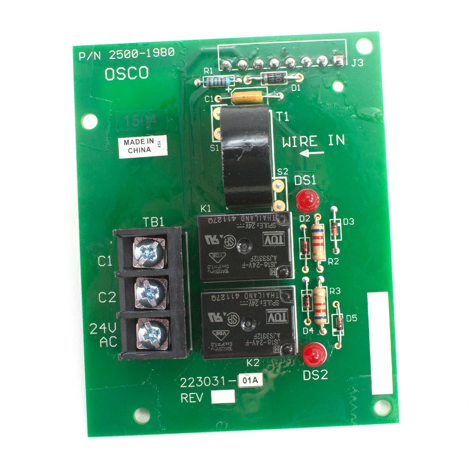 Linear 2500-1980 3 Phase Motor Drive Control Board - Slide Swing Gate Openers