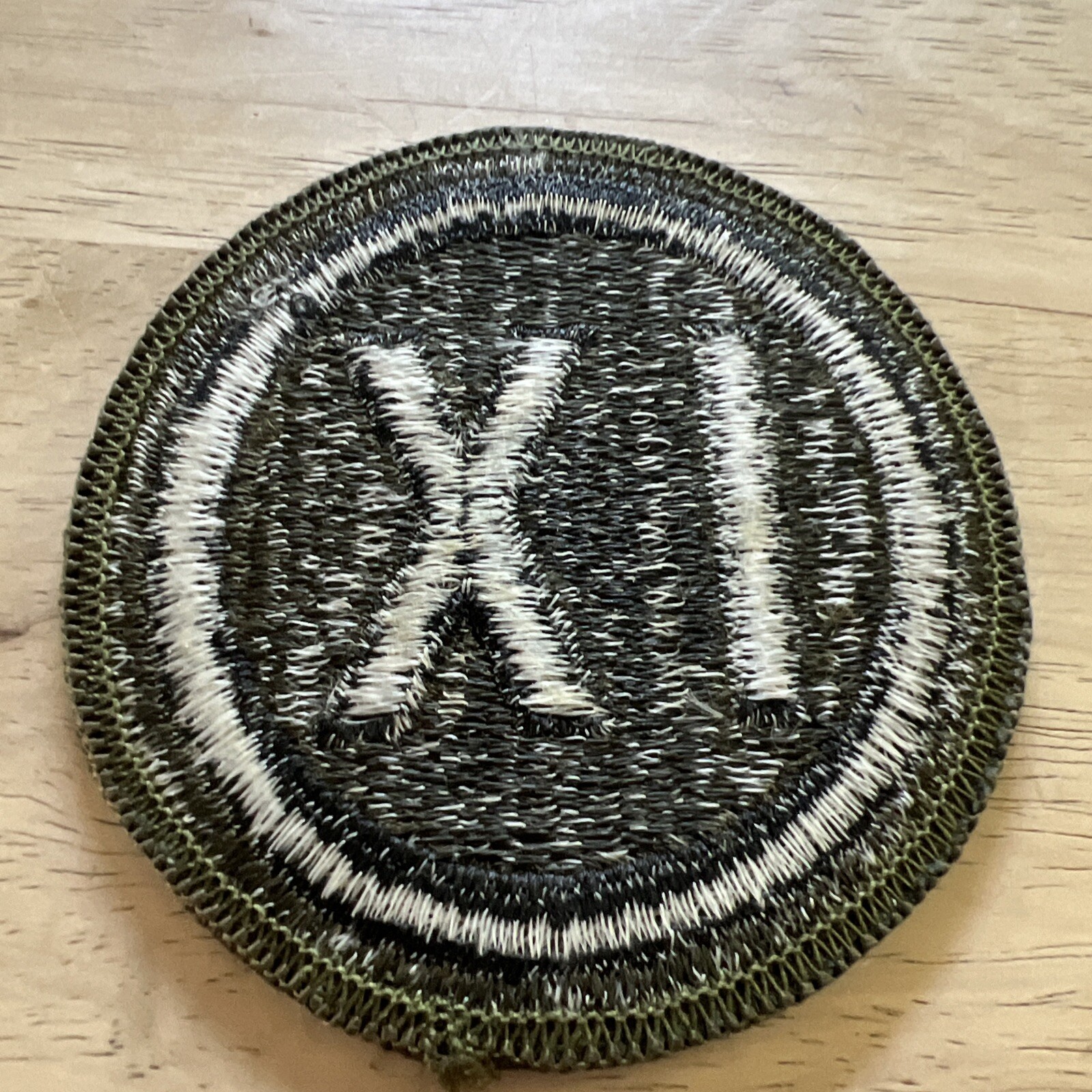 GENUINE U.S. ARMY PATCH: 9TH REGIONAL SUPPORT - EMBROIDERED ON OCP