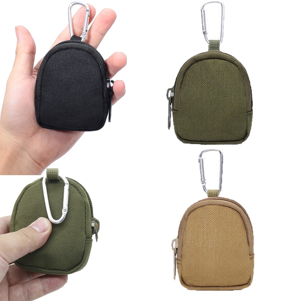 Tactical Coin Bag Wallet Mini EDC Pouch Waterproof Key Holder Money Case Pack