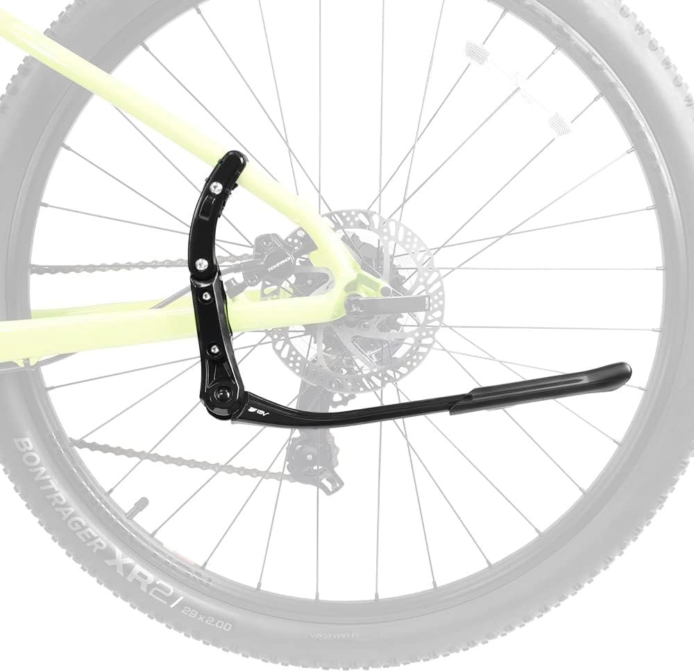 Adjustable Rear Bike Kickstand for 24–28" Bikes – Aluminum Alloy Bicycle Stand w