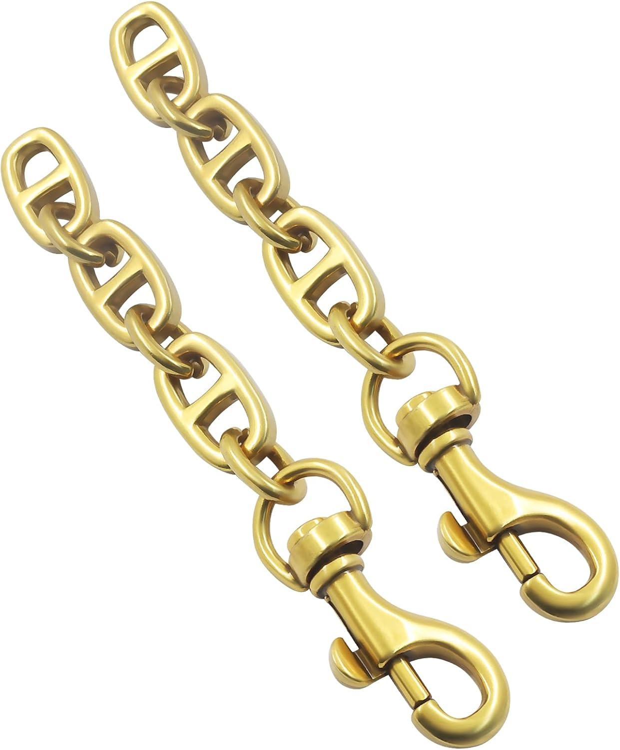 2Pcs Purse Strap Extender Chain, Vintage Gold | Adjustable, Metal  Strap, for Ha
