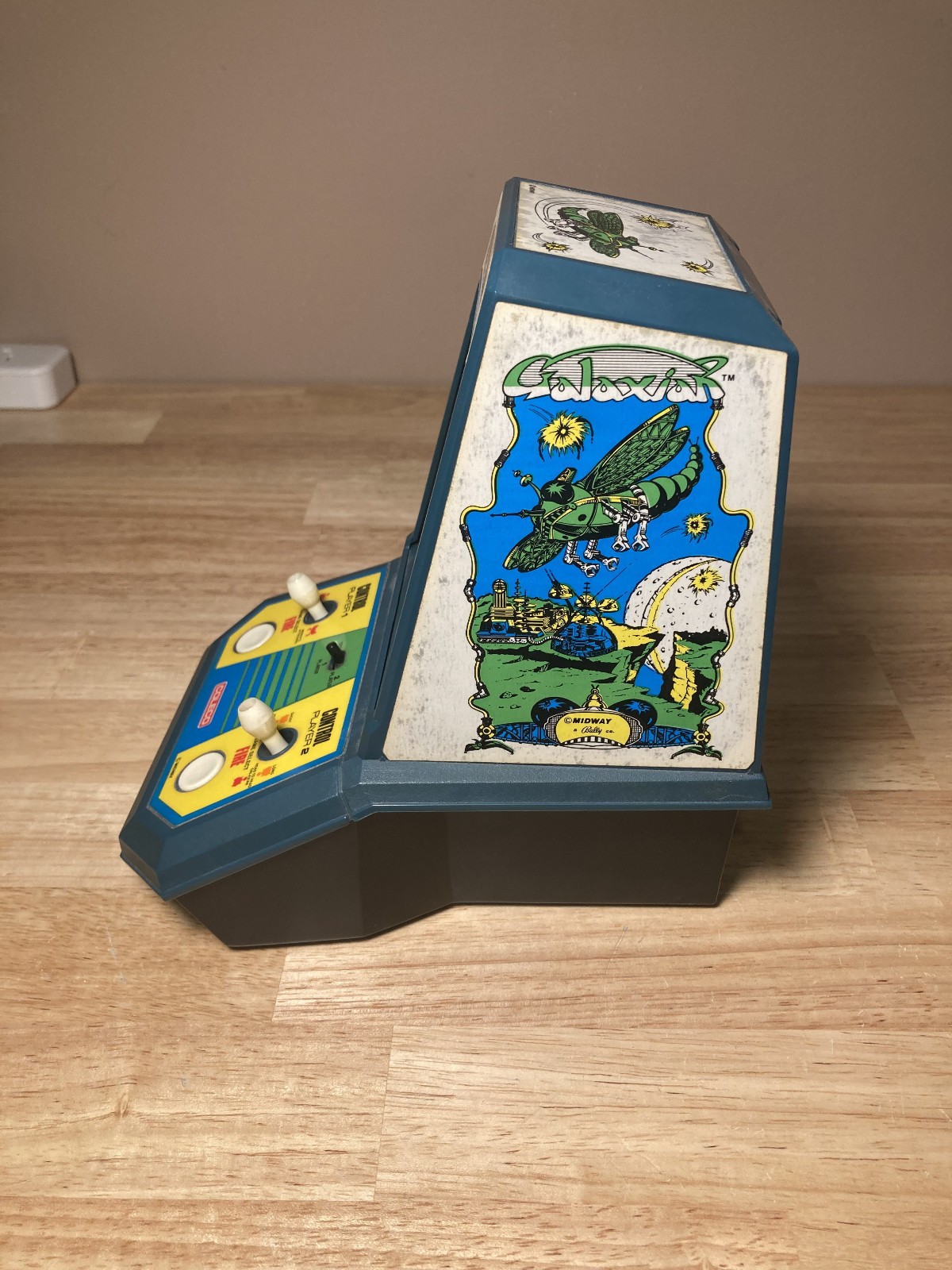1981 Coleco Galaxian Tabletop Mini Arcade Tested & Working Good Condition