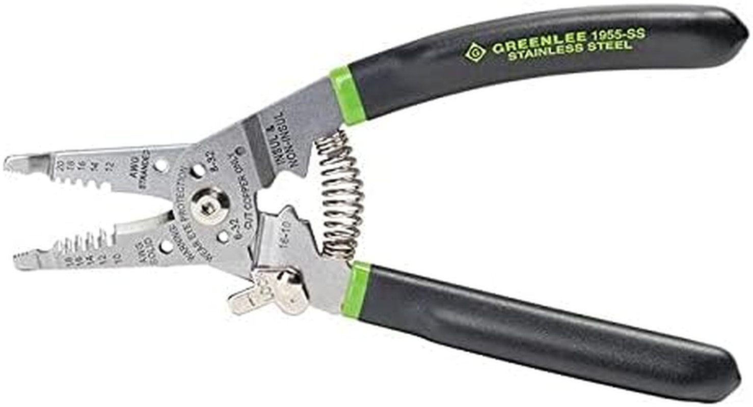3-Piece Electrician Tool Kit: Wire Stripper, Multi-Tool & Long Nose Pliers