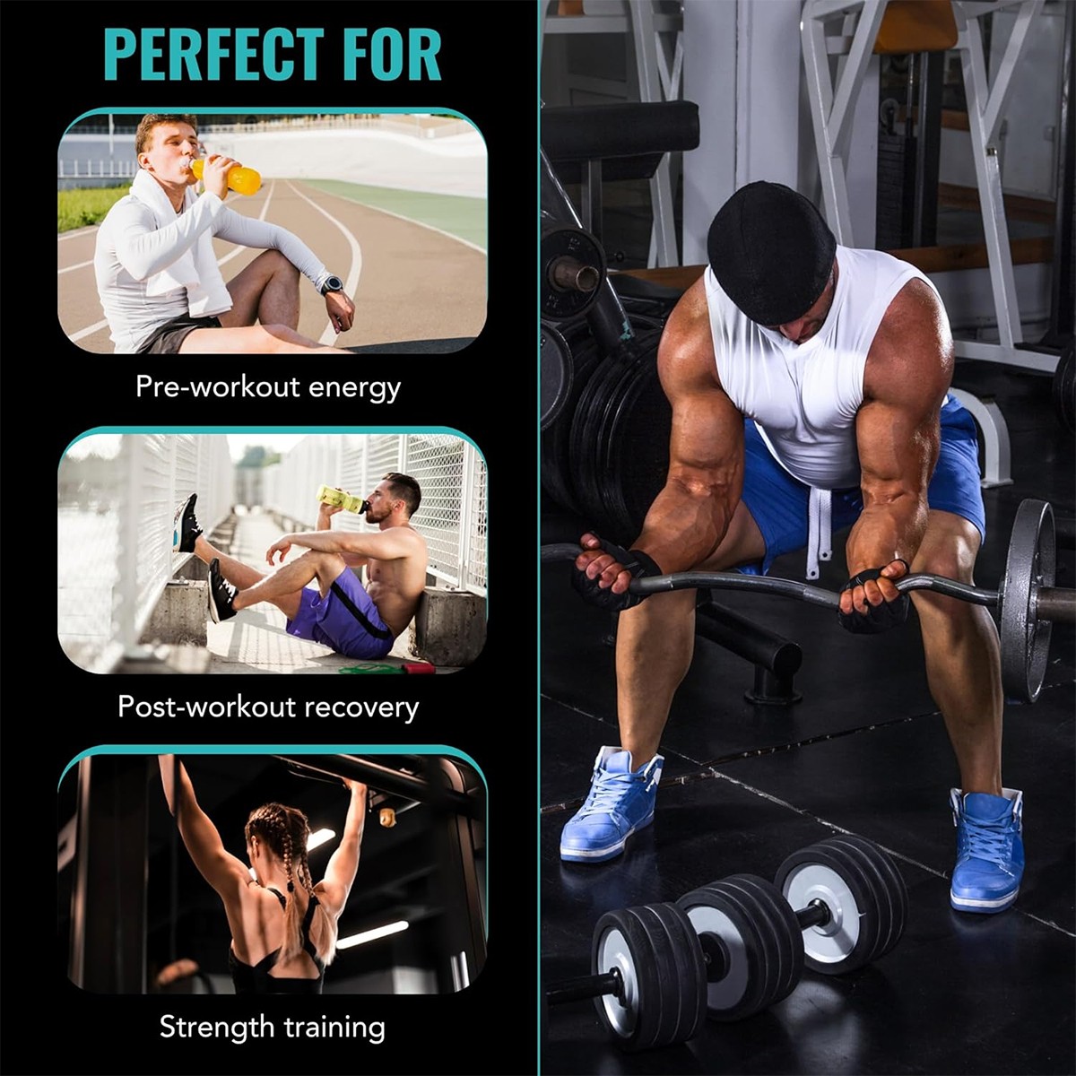 Pure Creatine Monohydrate 2.2lbs - Powder Micronized 200 Servings 5g Per Serving