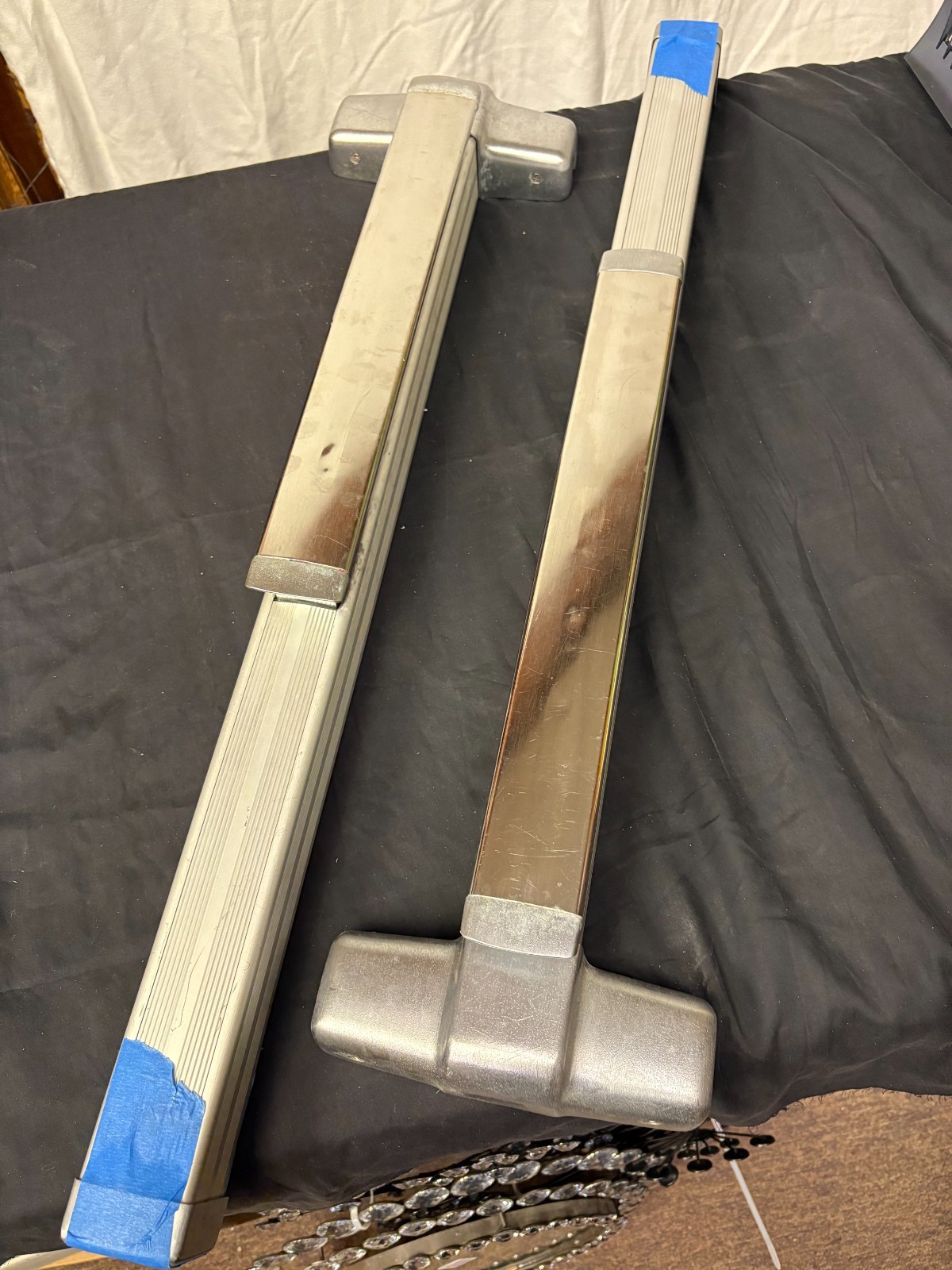Used / Pair of VonDuprin Surface Mounted Vertical Rod Panic Exit Devices