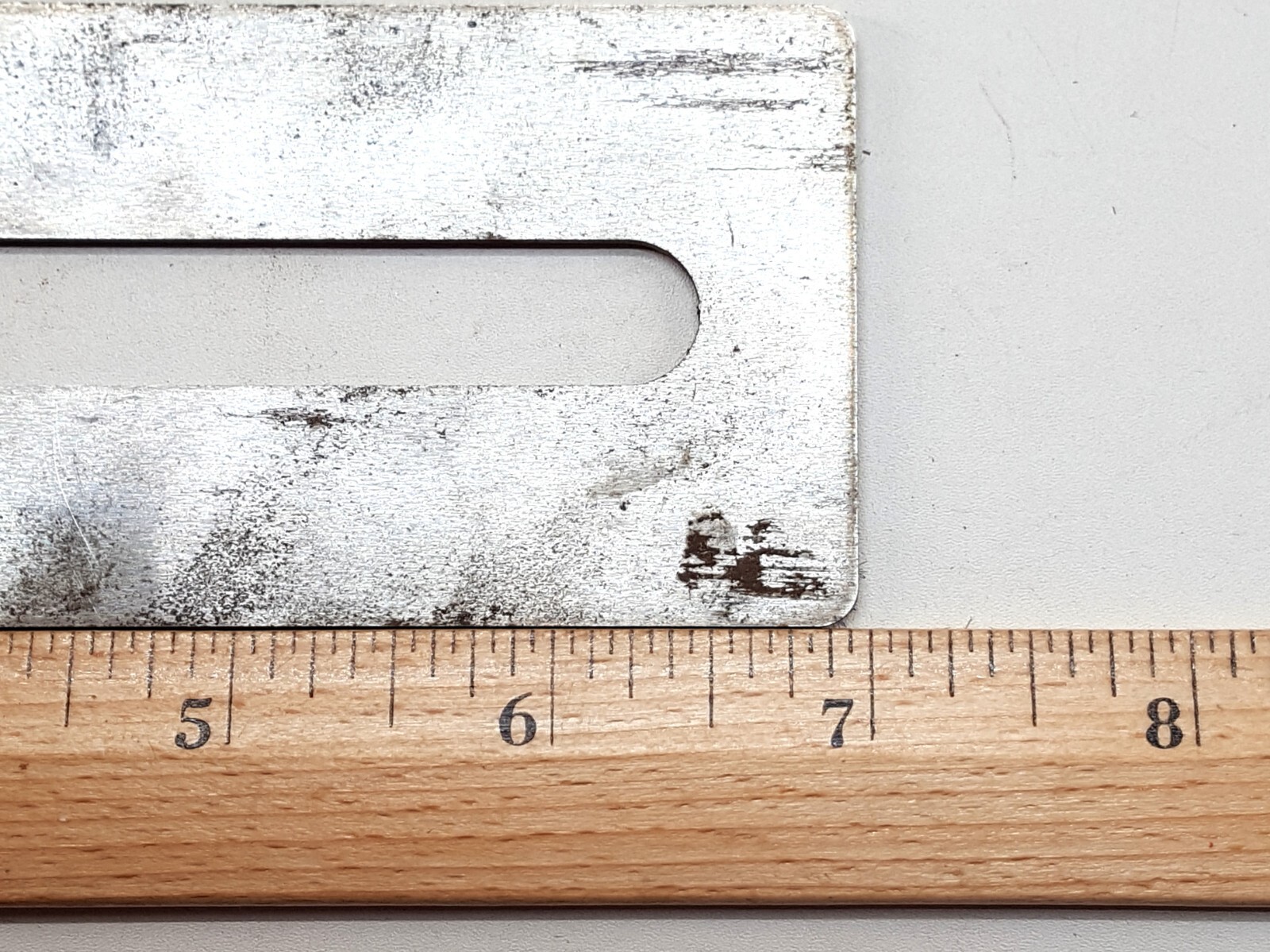 3071 Hock Single Iron; 2" Wide