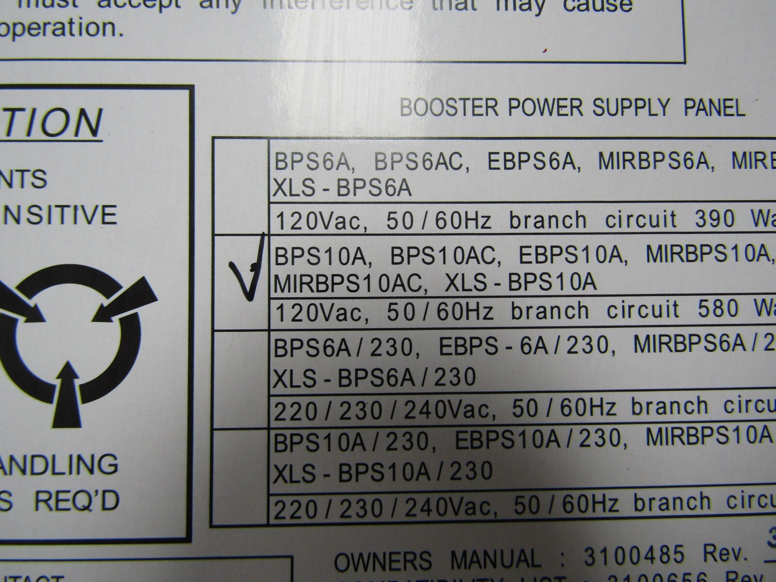 💥EST EDWARDS BPS10A REMOTE BOOSTER POWER SUPPLY FIRE ALARM PANEL
